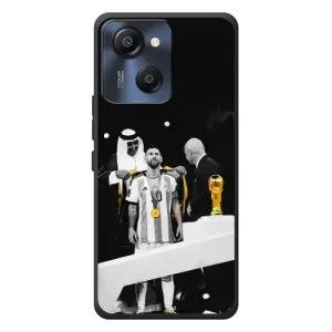 Чехлы для Blackview Oscal Modern 8 (Leo чемпион) (AlphaPrint) (Месси в накидке)
