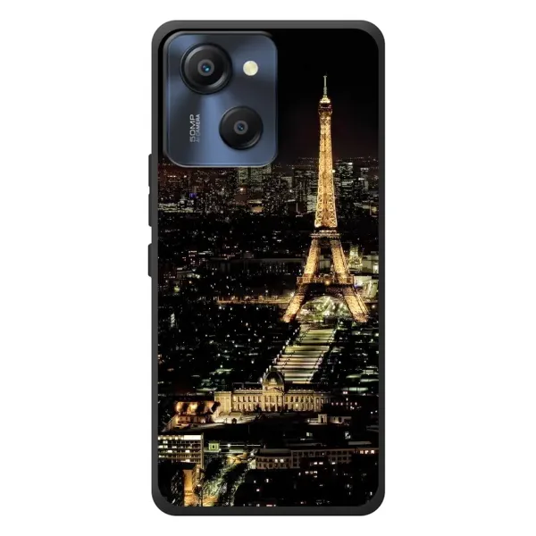 Чохол з принтом «Нічний Париж» для Blackview Oscal Modern 8