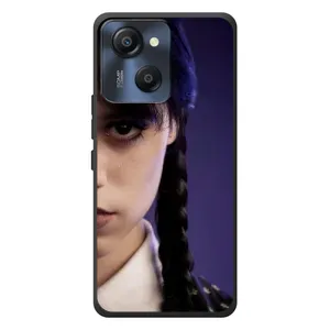 Чехол с дизайном Венздей 2 на Blackview Oscal Modern 8 (Загадочный взгляд Уэнздей)