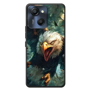 Чехол с картинкой «Хищники» для Blackview Oscal Modern 8 (Орел в полете)