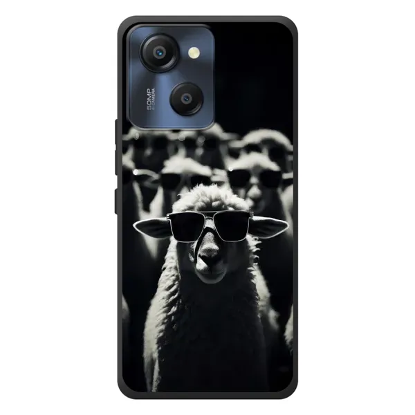 Чохол з принтом «Овечка в окулярах» для Blackview Oscal Modern 8