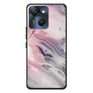 Мраморный чехол на Blackview Oscal Modern 8 (VPrint) (Пурпурный Мрамор)