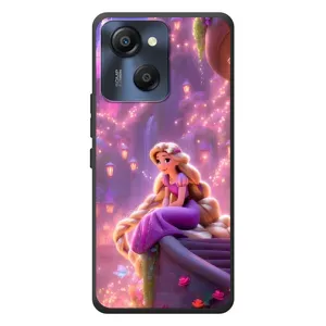 Чехол Рапунцель для Blackview Oscal Modern 8 (Рапунцель в замке)