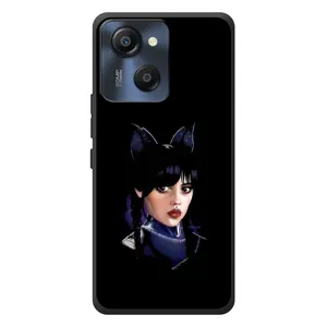 Чехлы Венсдей на Blackview Oscal Modern 8 Уэнсдей (AlphaPrint) (серьезная Уэнздей)