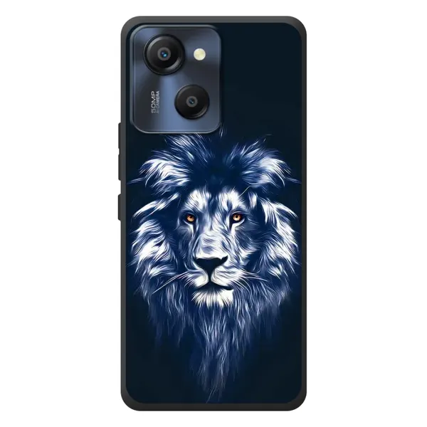 Чехол с принтом «Синий Лев» для Blackview Oscal Modern 8