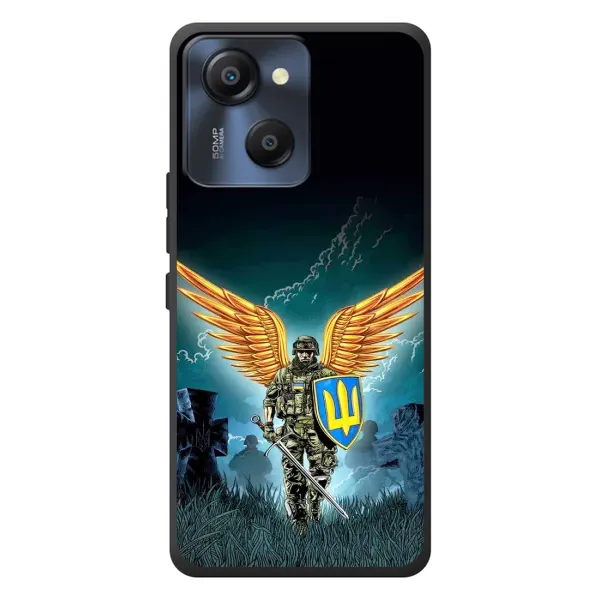 Чехол с принтом «Солдат ЗСУ» для Blackview Oscal Modern 8