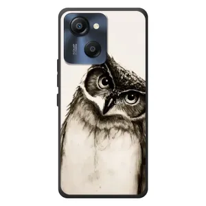 Чехол с птицами на Blackview Oscal Modern 8 (VPrint) (Сова)