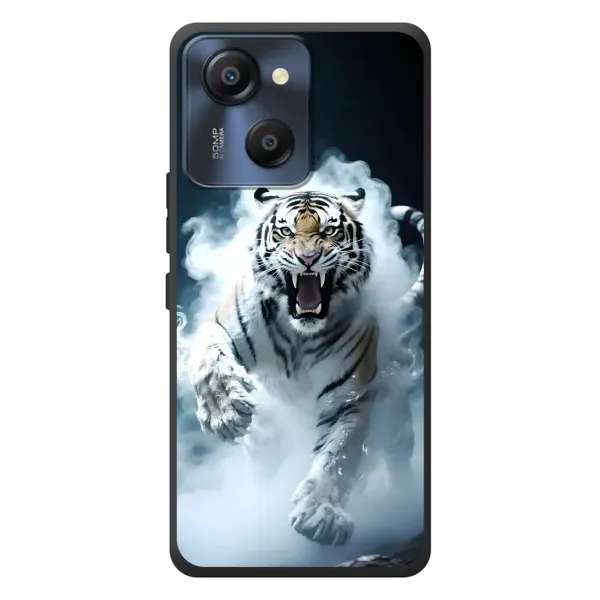 Чохол з принтом «Білий тигр у диму» для Blackview Oscal Modern 8 Чохол з принтом «Білий тигр у диму» для Blackview Oscal Modern 8