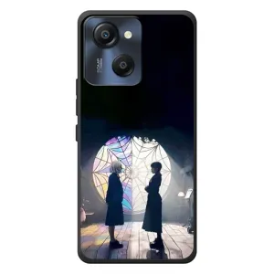 Чехлы Венсдей на Blackview Oscal Modern 8 Уэнсдей (AlphaPrint) (Уэнздей и Инид)