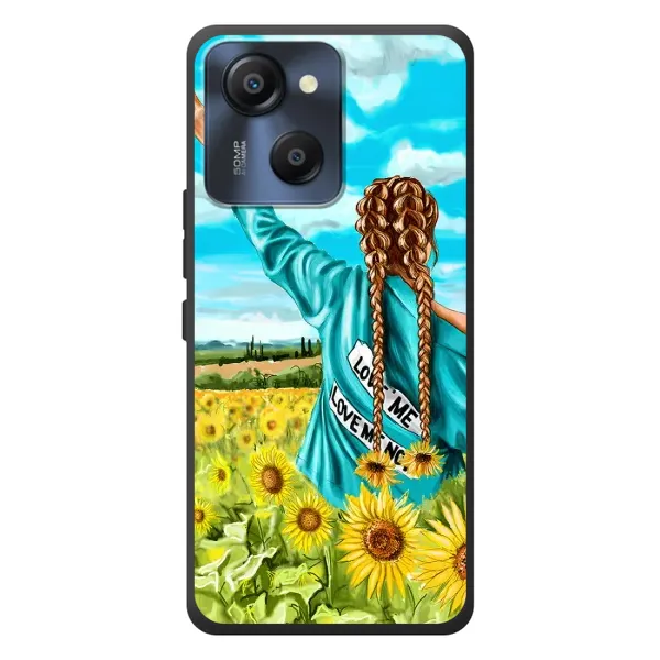 Чохол з принтом «Україночка» для Blackview Oscal Modern 8