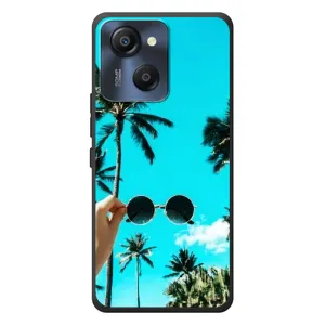 Силиконовый чехол с КАРТИНКАМИ лето для Blackview Oscal Modern 8 (AlphaPrint) (Взгляд лето)