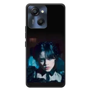 Чехлы Венсдей на Blackview Oscal Modern 8 Уэнсдей (AlphaPrint) (взгляд Уэнздей)