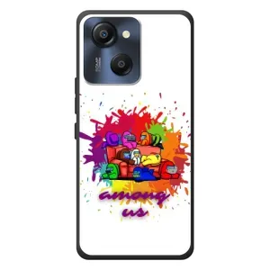 Чехол Амонг Ас для Blackview Oscal Modern 8 (AlphaPrint) (Яркий АмонгАс)