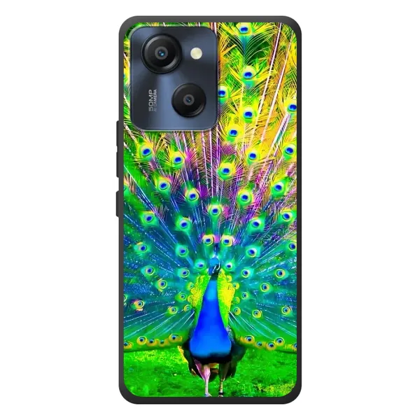 Чехол с принтом «Яркий Павлин» для Blackview Oscal Modern 8