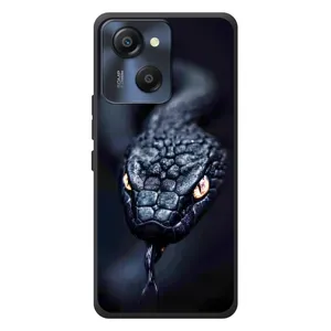 Чехол с картинкой «Хищники» для Blackview Oscal Modern 8 (Черная змея)
