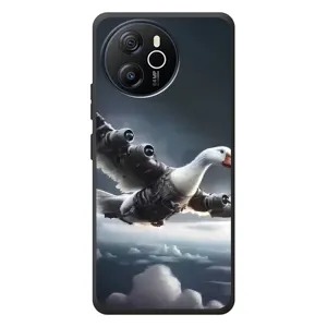 Чехол с мемом Тралалело тралала на Blackview Oscal Tiger 12 (Бомбардини гусини)