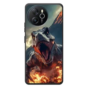 Чохол з картинкою 'Хижаки' для Blackview Oscal Tiger 12 (Вогняний динозавр)