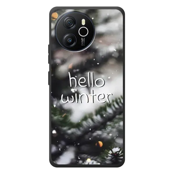 Чехол с принтом «Hello winter» для Blackview Oscal Tiger 12 Чехол с принтом «Hello winter» для Blackview Oscal Tiger 12