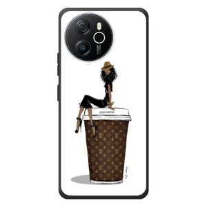 Чохли Луі Вітон для Blackview Oscal Tiger 12 (AlphaPrint - LOUIS VUITTON) (кава LOUIS VUITTON)