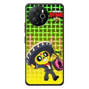 Чехлы Brawl Stars для Blackview Oscal Tiger 12 (AlphaPrint) (Поко в самбреро)