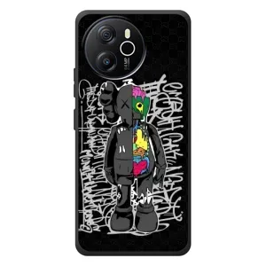 Чехлы для Blackview Oscal Tiger 12 - Bearbrick Louis Vuitton (PREMIUMPrint) (Стиль Bearbrick)