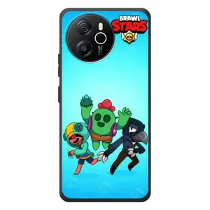 Чехлы Brawl Stars для Blackview Oscal Tiger 12 (AlphaPrint) (Тріо героїв)