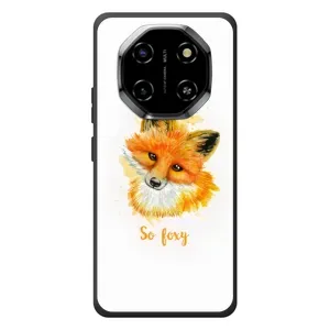 Чехлы с картинкой Лисички для Blackview Shark 6 (VPrint) (Девочка Лиса)