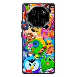 Чехлы Brawl Stars для Blackview Shark 6 (AlphaPrint) (Герои Бравл Старс)