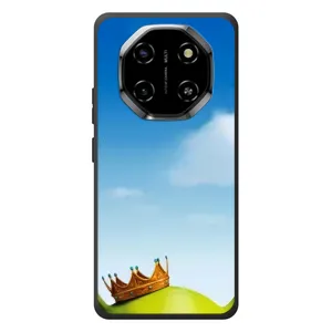 Чехол с мультфильмом Шрек на Blackview Shark 6 (Голова Шрека)