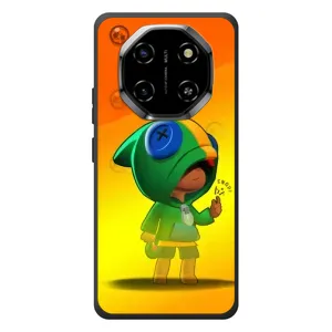 Чехол для Blackview Shark 6 Бравл Старс (VPrint) (Мальчик Леон)