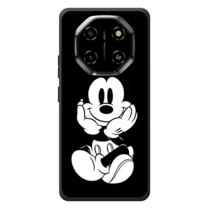 Міккі Маус чохол для Blackview Shark 6 (AlphaPrint - Мультяшні) (Маус на чорному)