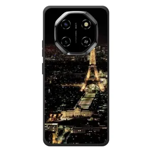 Чехол Эйфелева Башня для Blackview Shark 6 - (AlphaPrint) (Ночной Париж)