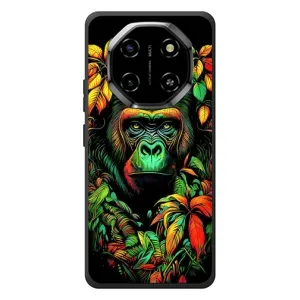 Чехол с Обезьянами Blackview Shark 6 - (AlphaPrint) (Обезьяна в тропиках)