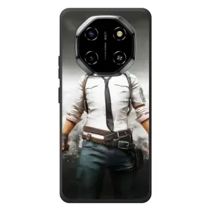 Чехол PUBG для Блэквью Шарк 6 (AlphaPrint) (Пабг мен)