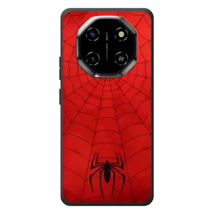 Чехол с человеком пауком для Blackview Shark 6 - (AlphaPrint) (Паук (Марвел))