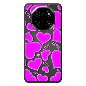 Чехлы для любимой на Блекв'ю Шарк 6 (VPrint) (Pink hearts)