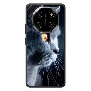 Чехлы с Котиками для Blackview Shark 6 (VPrint) (Серый Кот)