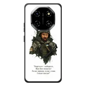 Чохли для Blackview Shark 6 с принтом Тараса Шевченко (AlphaPrint) (Шевченко воїн)