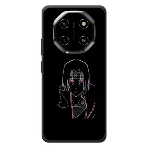 Чехлы на тему: Итачи Учиха для Blackview Shark 6 (AlphaPrint) (силуэт Итачи)