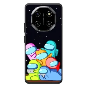 Чехол Амонг Ас для Blackview Shark 6 (AlphaPrint) (Скины в космосе)