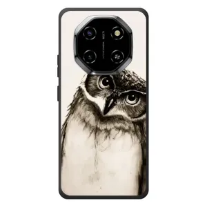 Чехол с птицами на Blackview Shark 6 (VPrint) (Сова)