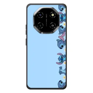Чехол с принтом Стич на Blackview Shark 6 (Стич фон)