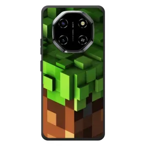 Чехол Майнкрафт на Blackview Shark 6 (AlphaPrint) Minecraft (текстура Майнкрафт)