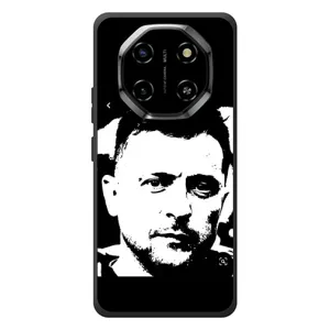 Чехол для Blackview Shark 6 (AlphaPrint - с принтом Зеленского) (Зеленский АРТ)