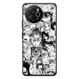 Чехлы Персонажи Аниме Наруто для Blackview Shark 8 (AlphaPrint) (Ahegao manga)