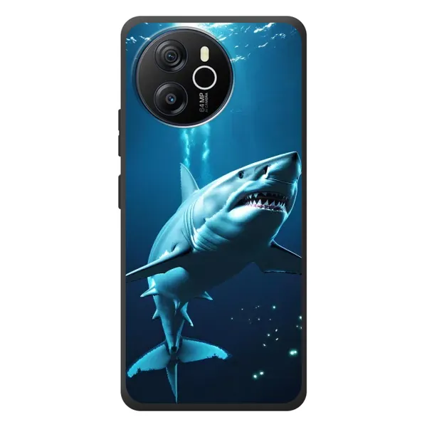 Чохол з принтом «Акула під водою» для Blackview Shark 8 Чохол з принтом «Акула під водою» для Blackview Shark 8