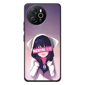 Чехлы Персонажи Аниме Наруто для Blackview Shark 8 (AlphaPrint) (Hentai chan)