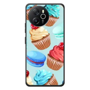Чехлы с Фруктами для Blackview Shark 8 (VPrint) (Кексики)