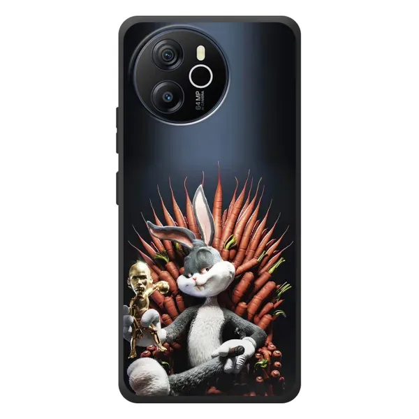 Чохол з принтом «Король Кролик» для Blackview Shark 8