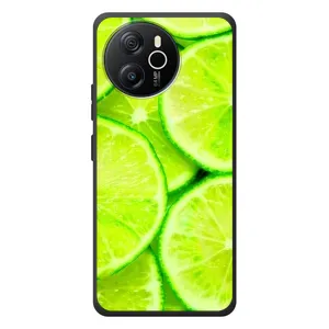 Чехлы с Фруктами для Blackview Shark 8 (VPrint) (Лайм)